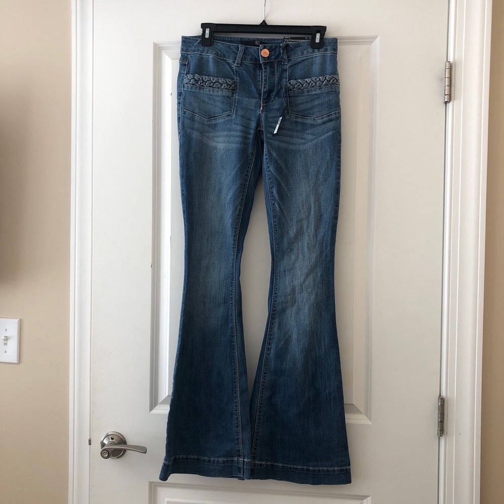 NWT Light wash flare jeans